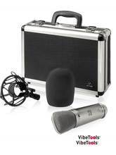 Load image into Gallery viewer, Behringer B-2 Pro Gold-Sputtered Large Dual-Diaphragm Studio Condenser Microphone
